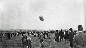 LZ 127 Zeppelin at Kassel (1912).