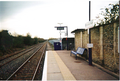 A picture of Bicester town station in 2010.