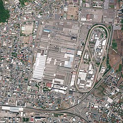 国土交通省 国土地理院 地図・空中写真閲覧サービスの空中写真を基に作成（2010年撮影）