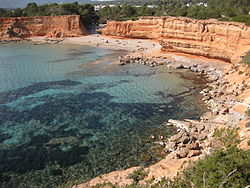 Sa Caleta (partie ouest).