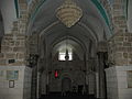 Interior of the prayer hall, including mihrab