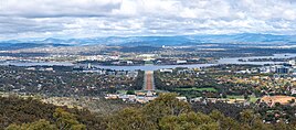 Canberra viewed from Mount Ainslie