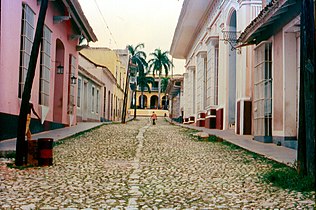 الشارع في ترينيداد، كوبا