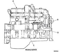 Cummins 6CTA8.3 (right side)