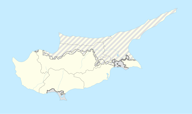 2016–17 Cypriot Third Division is located in Cyprus