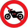 C22.2: No motorcycles or large mopeds