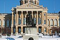 Pioneers of the Territory (1892), Iowa State Capitol, Des Moines, Iowa.