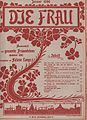 Die Frau periodico, gennaio 1906, pubblicato dall'"organizzazione ombrello" femminista Bund Deutscher Frauenvereine (BDF).