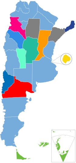 Elecciones provinciales de Argentina de 2007