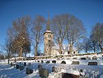 Hovsta kyrka, vy från söder.