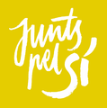 Yellow logo.