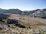 Llanos de Libar; Polje in 975 m; Sierra de Libar, Andalusien