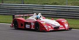 Giovanni Lavaggi driving his self designed Lavaggi LS1 in Spa 2009.