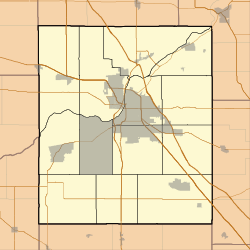 Heath is located in Tippecanoe County, Indiana