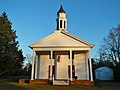 The C.M.E. Church in Lowndesboro was built in 1833. The cupola on top is from Alabama's original state capitol building at Old Cahawba.