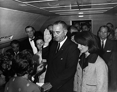 Lyndon B. Johnson, by Cecil W. Stoughton