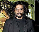 Madhavan posing for the camera