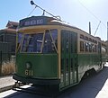Melbourne, Australia, operated a number of Peter Witt–style trams. Pictured is a 1930s version.