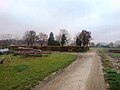 Der Kohlhöfer Friedhof liegt hinter einem Bauernhof