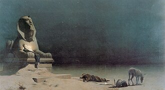 Rest on the Flight into Egypt by Luc-Olivier Merson, 1879, Museum of Fine Arts, Boston