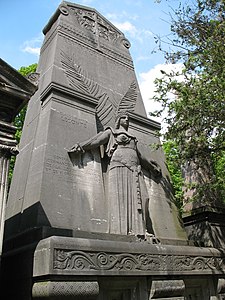 Monument aux généraux Clément-Thomas et Lecomte (1875), Paris, cimetière du Père-Lachaise.