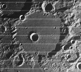 Снимок программы Lunar Orbiter.