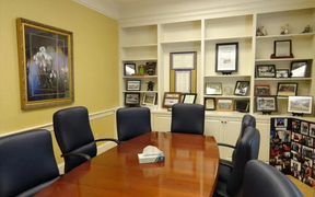 Ross-Clayton Funeral Director's office