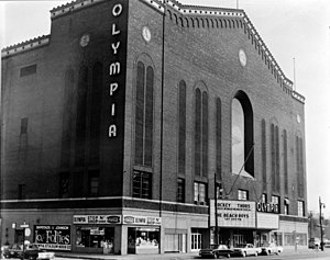 Das Detroit Olympia Stadium (November 1964)