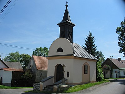 Chapelle à Ostružno.