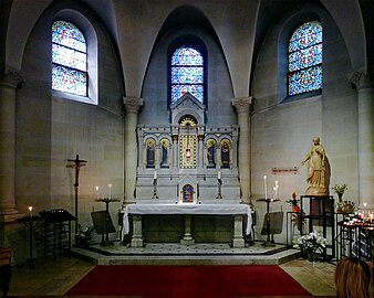 Chapelle absidiale.