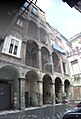 Il Palazzo d'Afflitto in Naples. Residence of don Girolomo d'Afflitto, Prince of Scanno