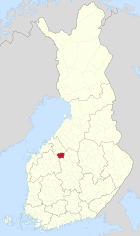 Lage von Perho in Finnland