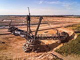 Bagger 291 beim Abbau