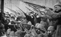 Image 23Revolutionaries attacking the tsarist police in the early days of the February Revolution (from Russian Revolution)