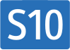 Expressway S10 shield}}