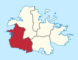 Location of Parish of Saint Mary[1]