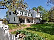 The c. 1790 Schenck Farmstead - the West Windsor History Museum.