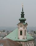 Salzburg - Kirche Sankt Sebastian: Dachwerk