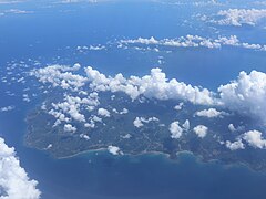 Tablas Island from air