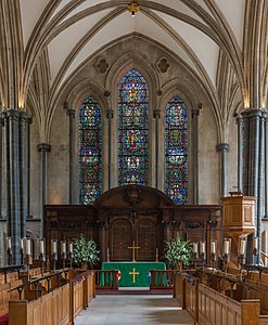 Altar of the Temple Church, by Diliff