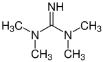 Strukturformel von 1,1,3,3-Tetramethylguanidin