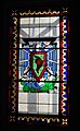 Church-style window with the form of UNAM's shield as graduate course exercise