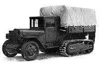 半装軌車型のZiS-42M