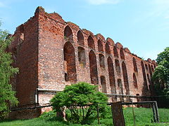 Ragnit Castle ruins