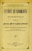 A fonte do xuramento, 1882.