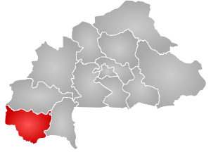 Location in Burkina Faso