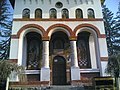 The entrance of the Church