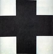 Black Cross, c 1920-23, Oil on Canvas, State Russian Museum