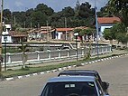 Preto River running through the urban perimeters