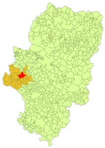 Taifa di Calatayud - Localizzazione